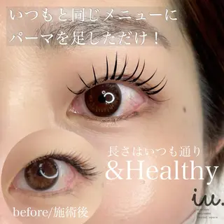 マツエク・マツパ 🤍二条城北iu. /IKUHOのマツエク・マツパデザイン