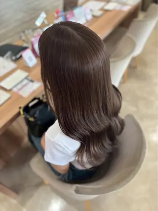 ロング アンスールミミ南草津店所属・真野 じゅんなのヘアスタイル
