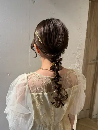 ヘアアレンジ 🍪ﾖｼｲﾊﾙﾈ🍪 ﾗﾍﾞﾝﾀﾞｰｶﾗｰのヘアスタイル