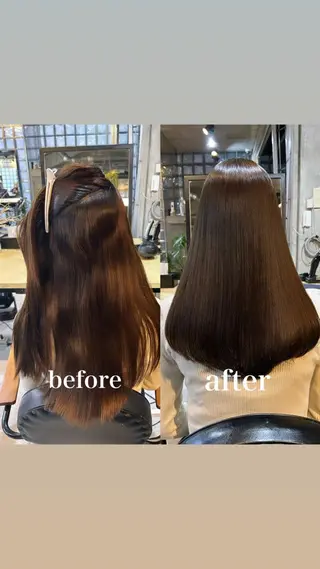 ロング 大橋 美咲のヘアスタイル
