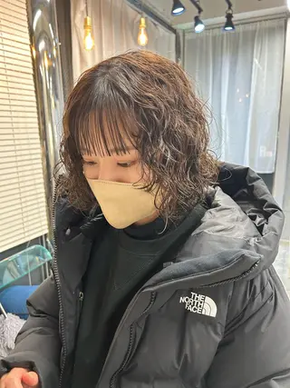 ミディアム パーマ kazuki iconのヘアスタイル