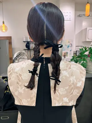 ロング ヘアアレンジ ooit 【オーイット】のヘアスタイル