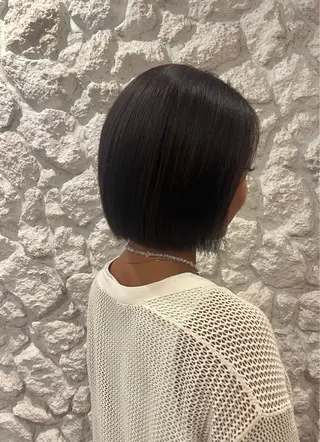 ショート カラー カンノ シュンのヘアスタイル