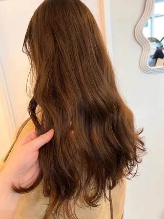 ロング カラー レイヤーカット/韓国 ヘア/ honokaのヘアスタイル