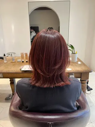 ショート カラー 小林 伯熙のヘアスタイル