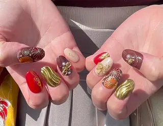 ネイル nail&eye Ariesのネイルデザイン
