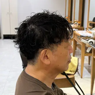 パーマ メンズ 西本 望美のマツエク・マツパデザイン