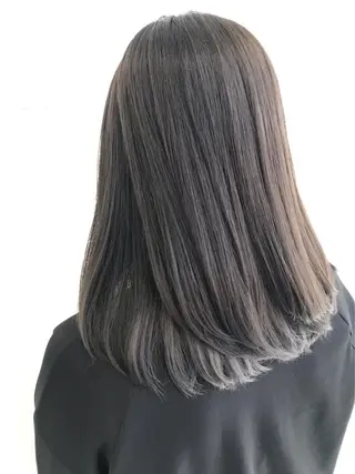 セミロング ベージュカラー/ いぢちるみのヘアスタイル