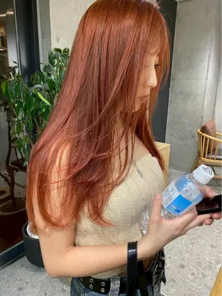 ロング 🩰✨ワンカラー nanako✨🩰のヘアスタイル