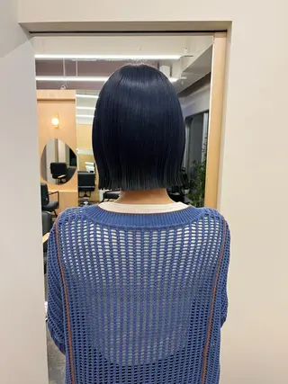 ショート カラー 西山 紗耶香🪽 透明感カラー/ボブのヘアスタイル