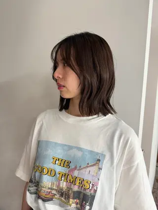 ミディアム 近藤 詩桜のヘアスタイル