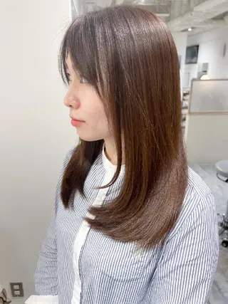 ロング Yoshioka Norikoのヘアスタイル