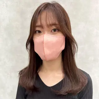 セミロング カラー DAIKIベージュ 🍂レイヤーカットのヘアスタイル