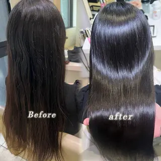 ロング パーマ 艶髪×盛れる顔まわり 🫧新宿/SHOKIのヘアスタイル