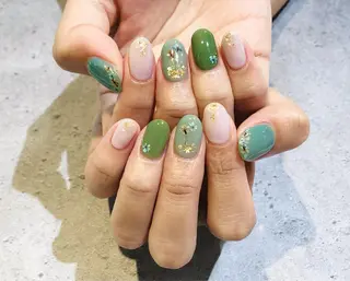 ネイル 舞田 苑香のネイルデザイン