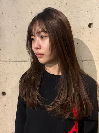 ロング 抜け感レイヤーカット 🐄Hanakaのヘアスタイル