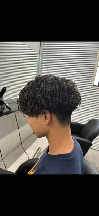 ショート パーマ メンズ HARU🐬メンズ 美容師🐬のヘアスタイル