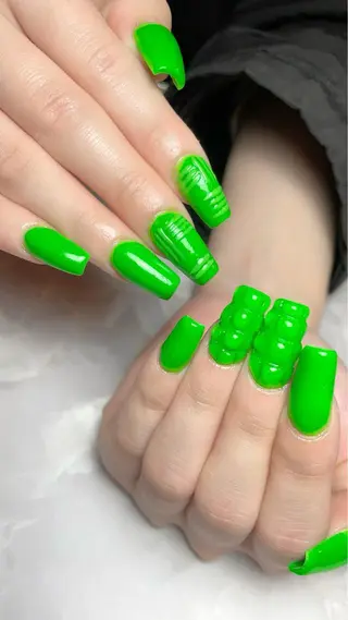 ネイル Feel ‪‪☺︎‬Yuriaのネイルデザイン