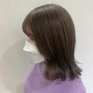 ミディアム デジタルパーマ🫧 韓国風ヘア🫧サクラのヘアスタイル
