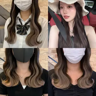 セミロング 秋葉原　柏木絢汰 ✨当日予約okのヘアスタイル