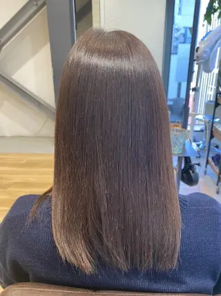 ロング 深夜まで営業中‼️ レム髪質改善のヘアスタイル