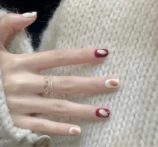 ネイル Horie 雪のネイルデザイン