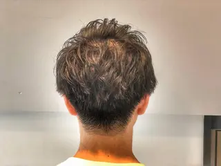 ショート カラー パーマ メンズ 美髪矯正 Rioのヘアスタイル