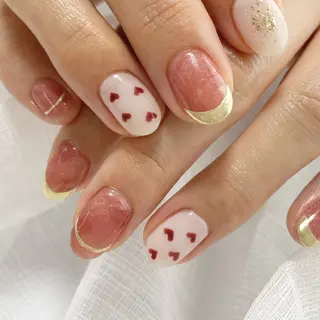 ネイル 上野 杏菜のネイルデザイン