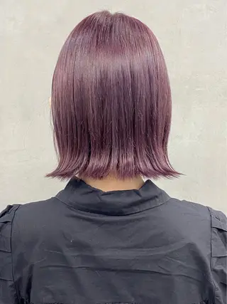 ミディアム カラー 🧸艶々韓国ヘア 🧁mizunaのヘアスタイル