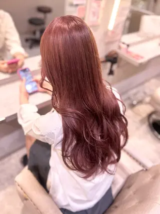 ロング カラー 🐰🎀艶髪特化 yuzuka🎀🐰のヘアスタイル