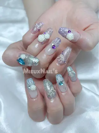 ネイル Miyu❤️‍🔥 Mieuxnailsのネイルデザイン