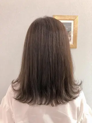 ミディアム 代表山口ひな 髪質改善のプロのヘアスタイル