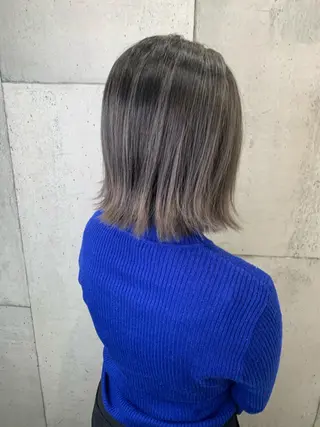 ミディアム カラー Mikuri 【Little】のヘアスタイル