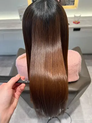 ロング 宮下 志織のヘアスタイル