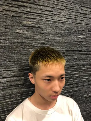 ショート メンズ 牧 颯斗のヘアスタイル