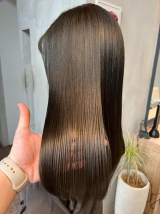 セミロング カラー ヘアアレンジ 悩み解決/艶髪/ LISAのヘアスタイル