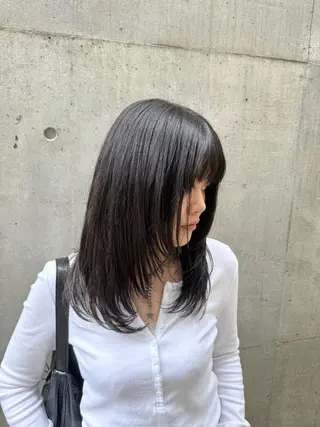 セミロング 木村 泰晟のヘアスタイル