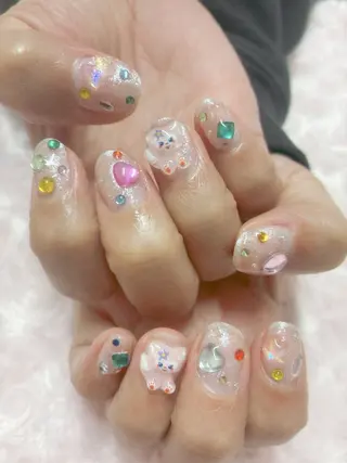 ネイル 前田 りかのネイルデザイン