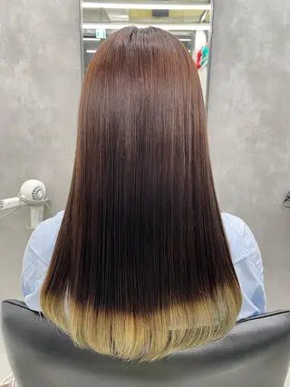 ロング すぐ巻ける縮毛矯正 🍀勝倉　麗のヘアスタイル