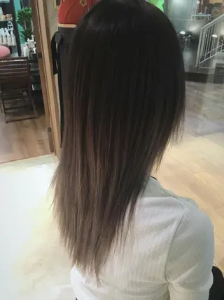 ロング カラー 松村 崇弘のヘアスタイル