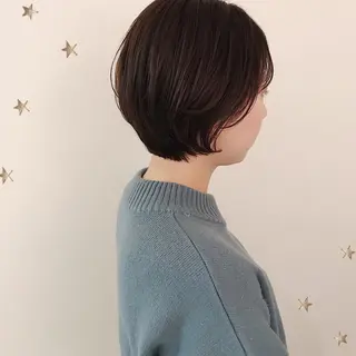 ショート 市川 千夏のヘアスタイル