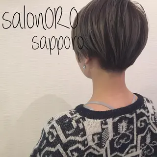 ショート カラー 池田 真由美のヘアスタイル
