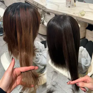 ミディアム siu 🐺のヘアスタイル