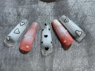 ネイル H3 Nail Tsuki🦋💙のネイルデザイン