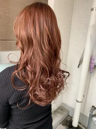 ロング カラー 古田 昂也のヘアスタイル