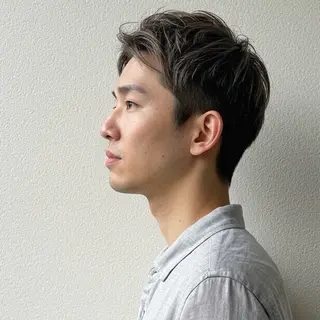 ショート カラー パーマ メンズ 🎸下北沢メンズ 人気◎🎸工藤達哉のヘアスタイル