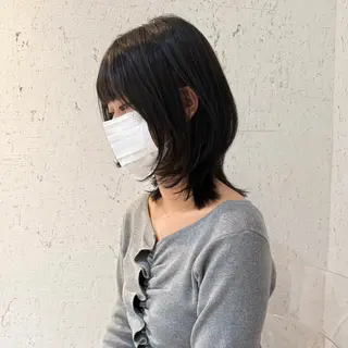 ミディアム カラー mai / linoah˚✧のヘアスタイル