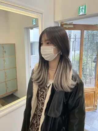 ロング 吉村 憂々のヘアスタイル