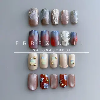 ネイル freex nail /ニュアンス/個性派のネイルデザイン