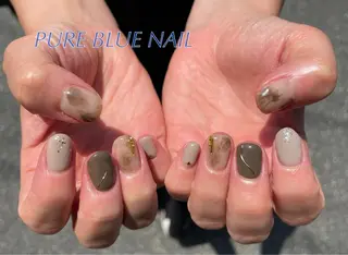ネイル PURE BLUE NAILのネイルデザイン